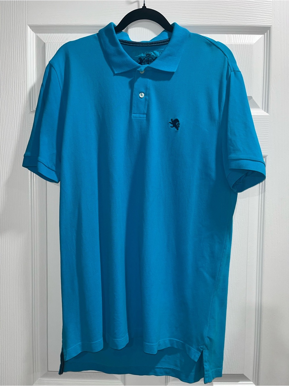 Express Men’s Polo Shirt in Turquoise Blue